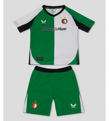 Feyenoord Tercera Equipación Niños 2024-25 Manga Corta (+ Pantalones cortos)